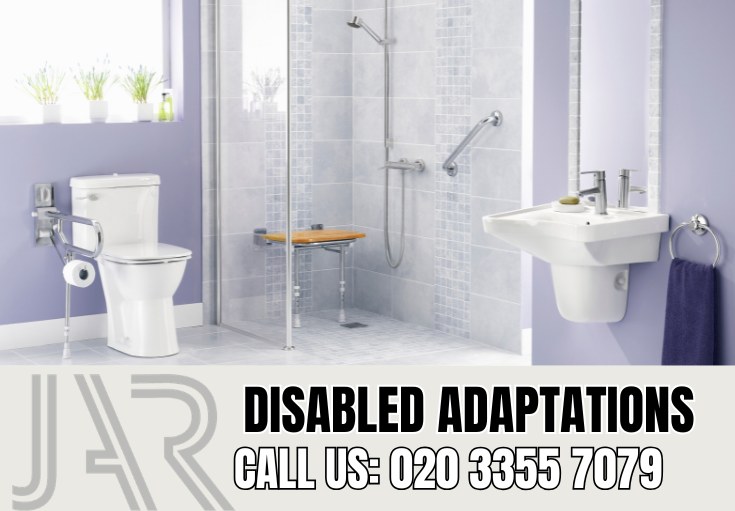 Disabled Bathroom Adaptations by Hampstead Bathroom Fitters